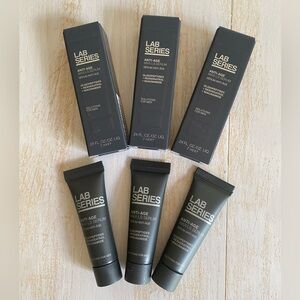 3x LAB SERIES Anti-Age Max LS Serum for Men,  .24 Fl oz / 7 ml Each, NIB